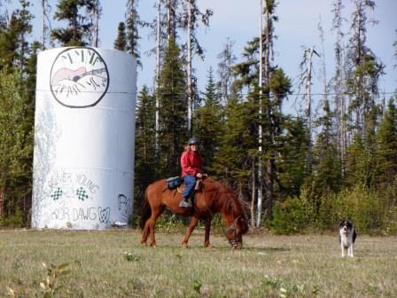 Alys at Mackenzie Rodeo Grounds
